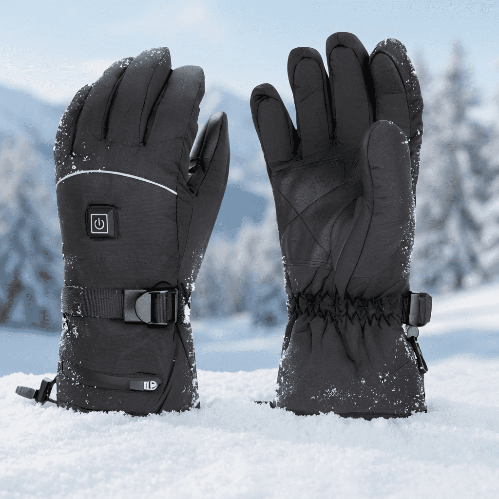 WarmTech - Gants Chauffants Rechargeables