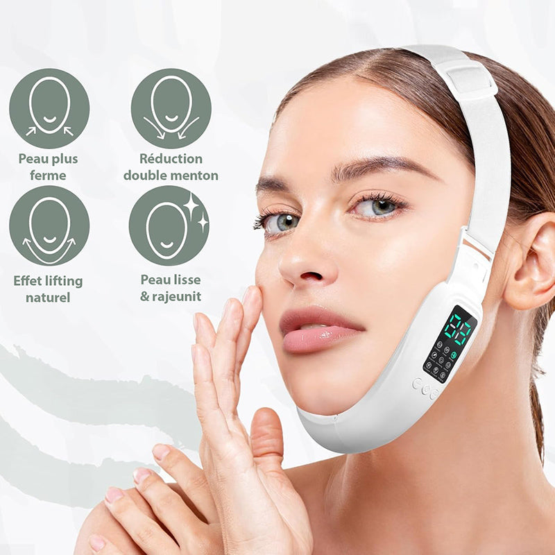 Appareil de Lifting et Massage Visage - Réduction Double Menton et Rides