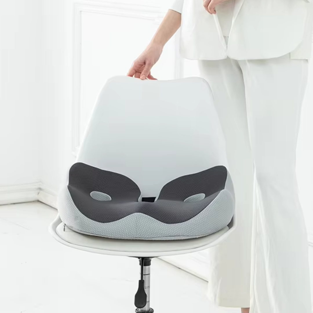 Coussin Orthopédique pour Chaise et Siège | Maintien Pelvien & Dorsal