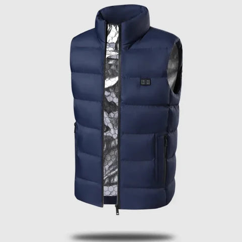 Gilet Chauffant d’Hiver pour Homme - Gilet Chauffant Électrique et Thermique