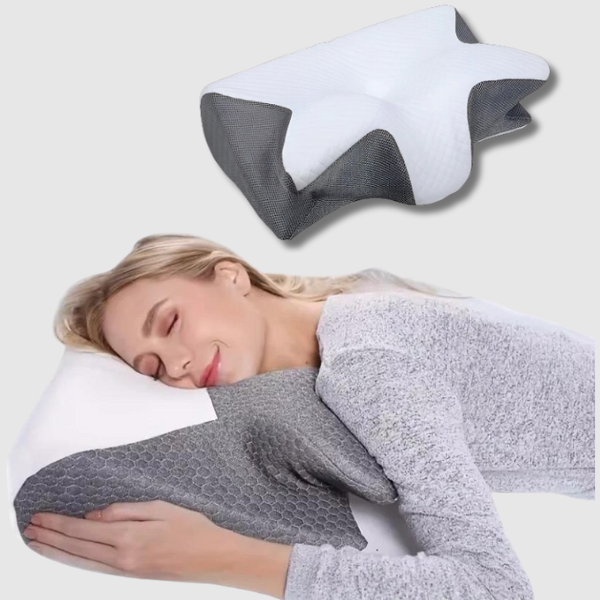 Oreiller Ergonomique à Mémoire de Forme | Maintien & Orthopédique