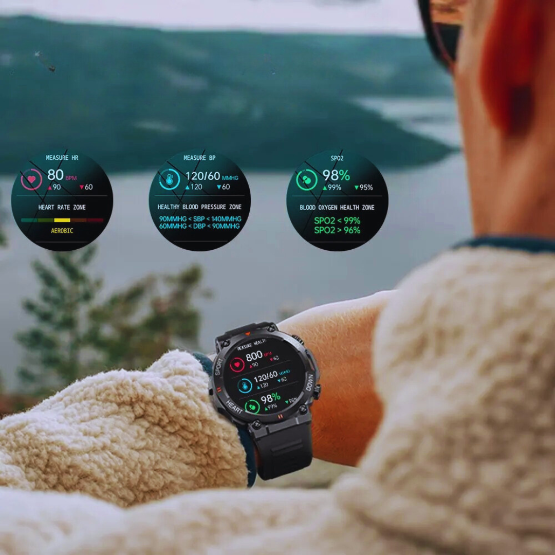 Montre intelligente Bluetooth HD pour hommes