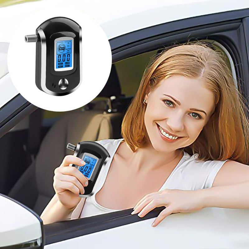 Éthylomètre Électronique - Éthylotest Écran LCD d'Affichage
