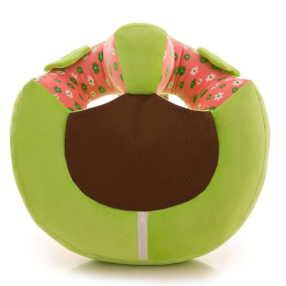 Fauteuil Élégant pour Jeunes Enfants en Peluche Éléphanteau - Siège Douillet et Educatif, Parfait comme Cadeau de Noël (Rose/Violet/Vert/Bleu)