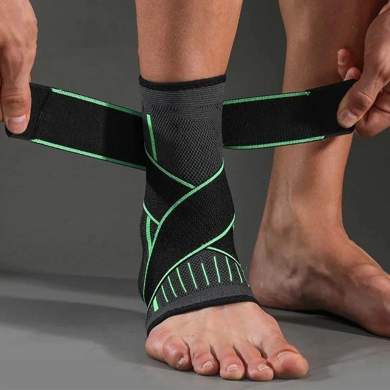 Chevillère de Compression Ajustable | Maintien Optimal pour Sport et Fitness