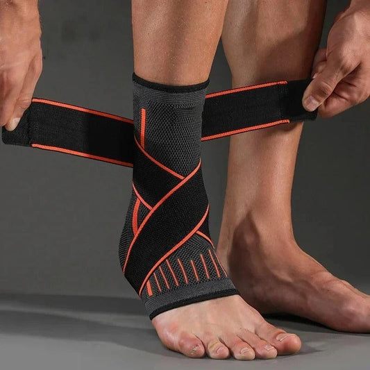 Chevillère de Compression Ajustable | Maintien Optimal pour Sport et Fitness