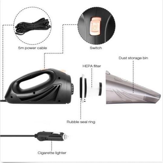 Aspirateur De Voiture Portatif