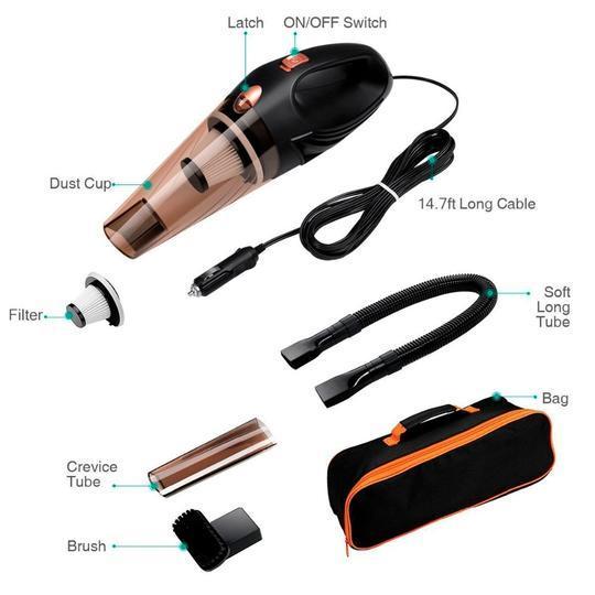 Aspirateur De Voiture Portatif