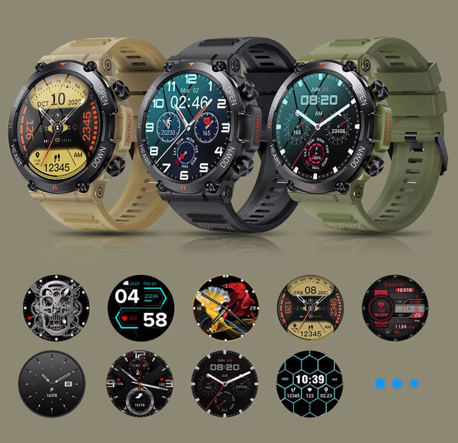 Montre intelligente Bluetooth HD pour hommes