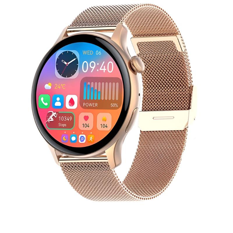 Montre intelligente AMOLED pour femmes