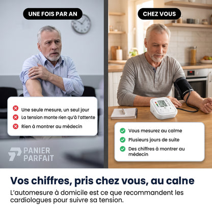 N°1 Tensiomètre de Bras Automatique – Automesure à Domicile