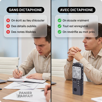 Dictaphone Enregistreur Vocal Numérique