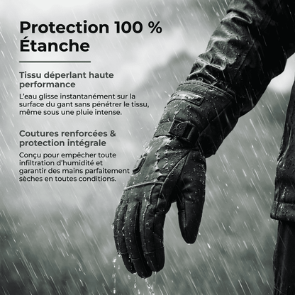 WarmTech - Gants Chauffants Rechargeables