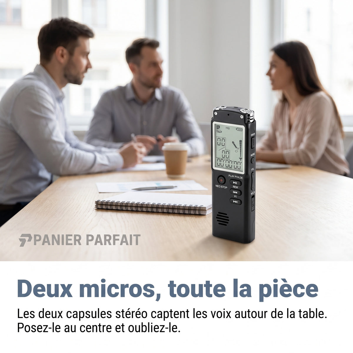 Dictaphone Enregistreur Vocal Numérique