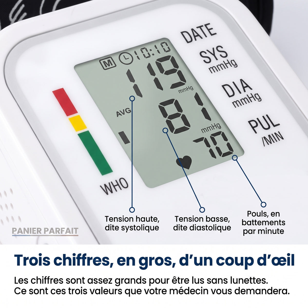 N°1 Tensiomètre de Bras Automatique – Automesure à Domicile