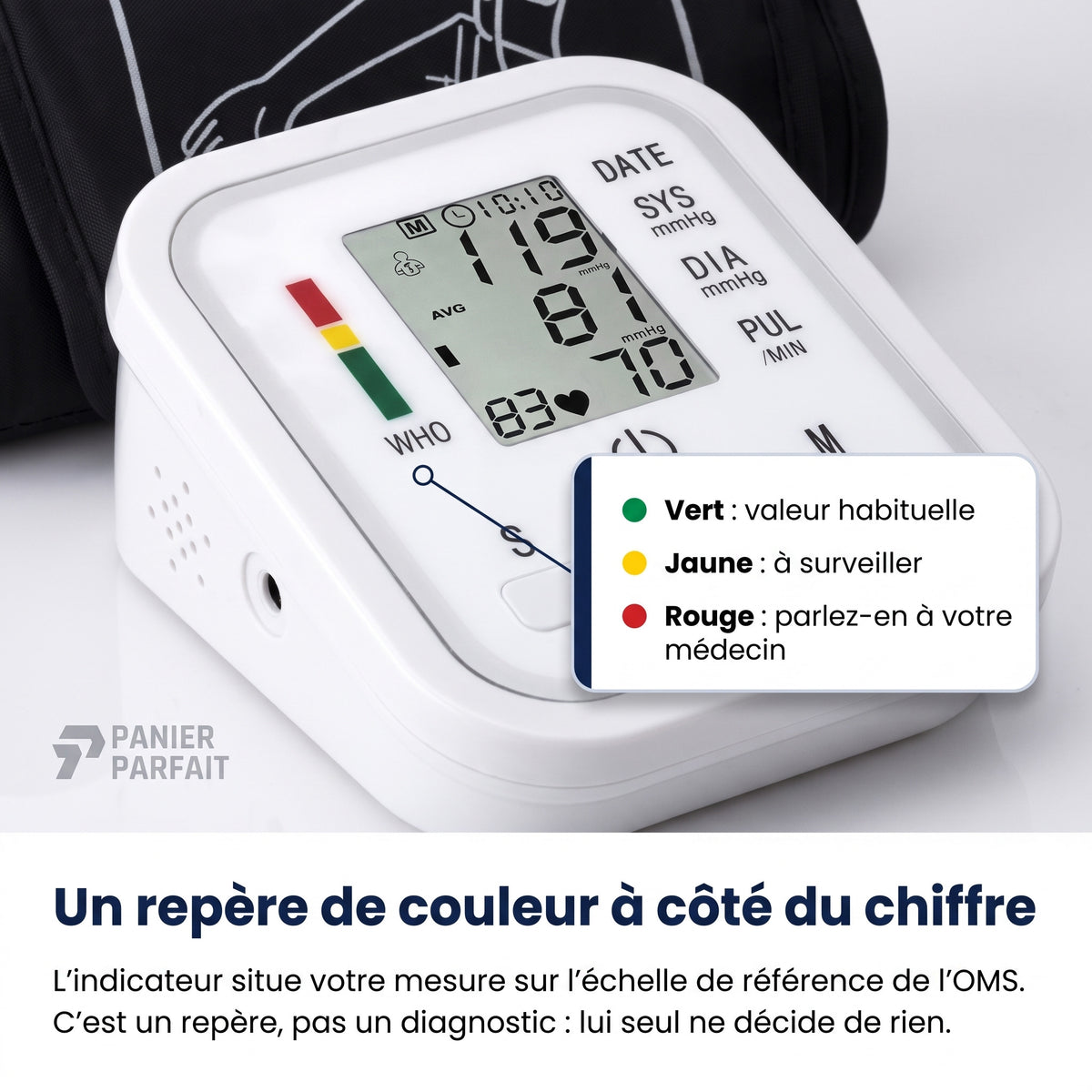 N°1 Tensiomètre de Bras Automatique – Automesure à Domicile