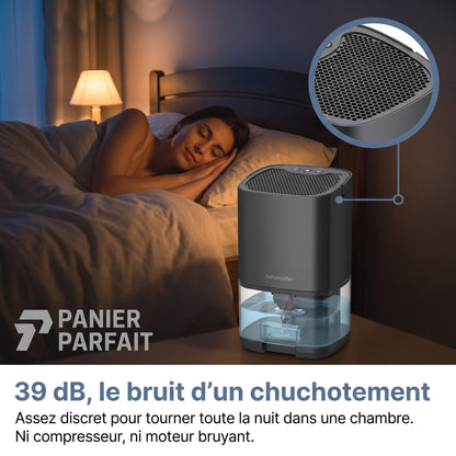 Déshumidificateur d'Air 2 en 1 Silencieux