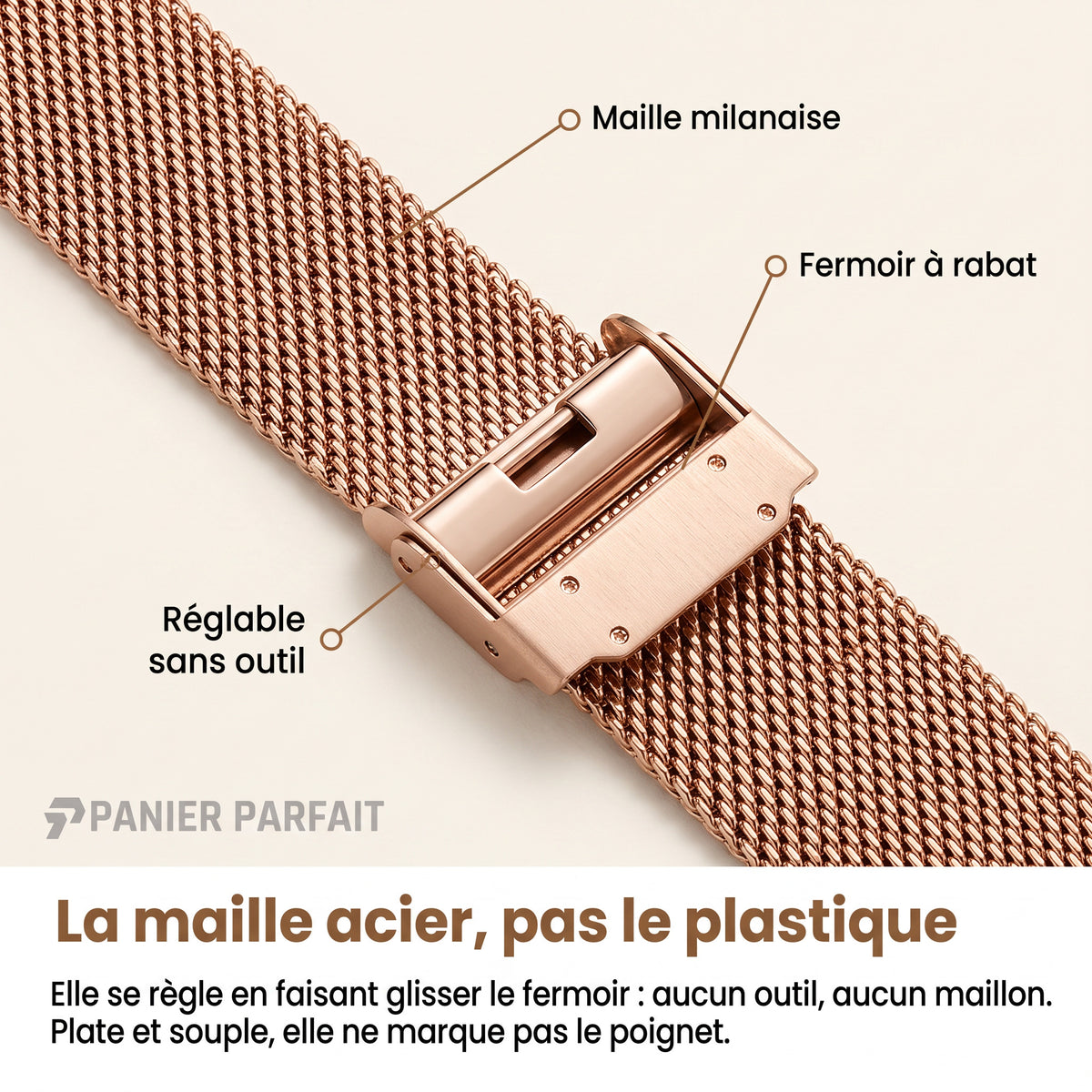 Smartwatch Féminine Ultra Élégante - Santé, Fitness et Style au Quotidien