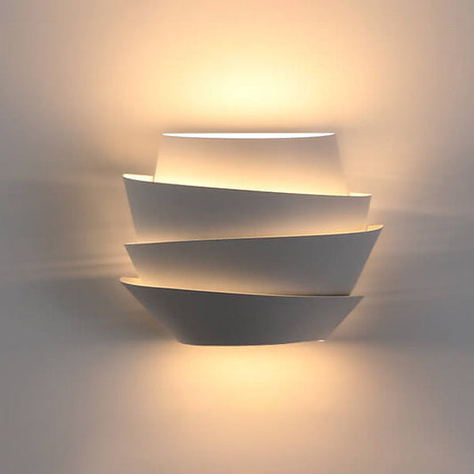 Luminique - Applique Murale Scandinave avec Double Éclairage en Fer
