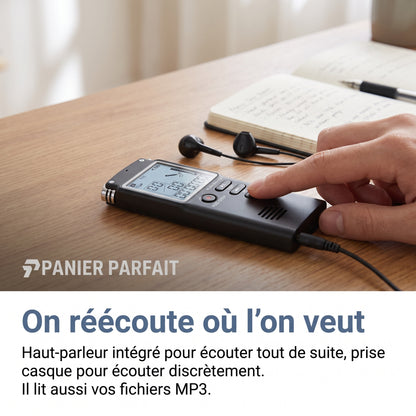 Dictaphone Enregistreur Vocal Numérique