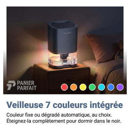Déshumidificateur d'Air 2 en 1 Silencieux