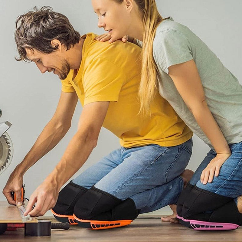 Genouillères de Travail Professionnelles avec Coussin en Gel pour Bricolage Sols et Jardinage