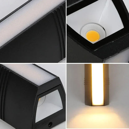 ÉclatSûr - Lumière Murale LED pour Terrasse