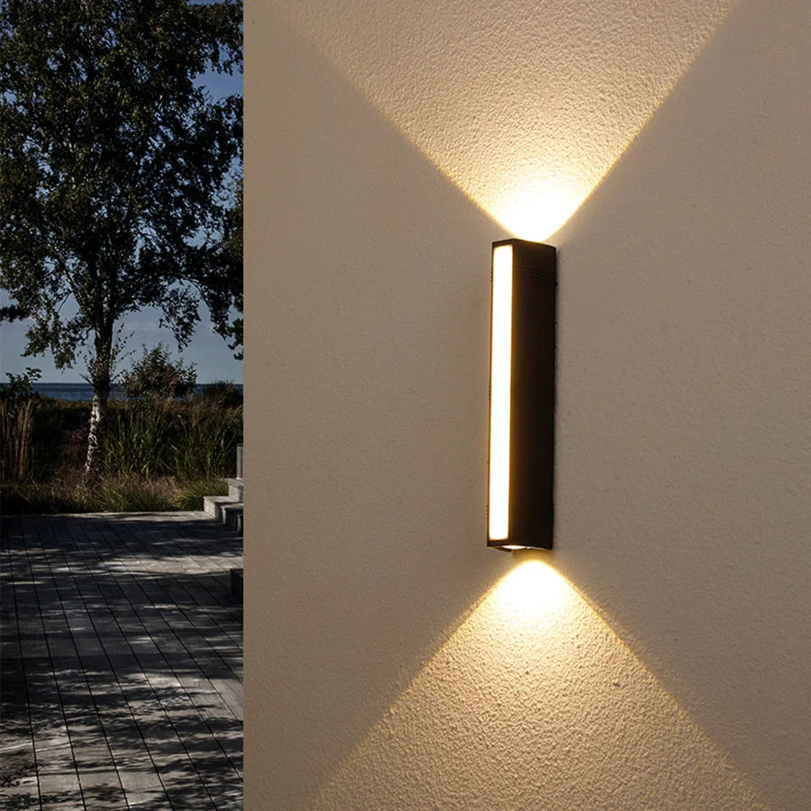 ÉclatSûr - Lumière Murale LED pour Terrasse