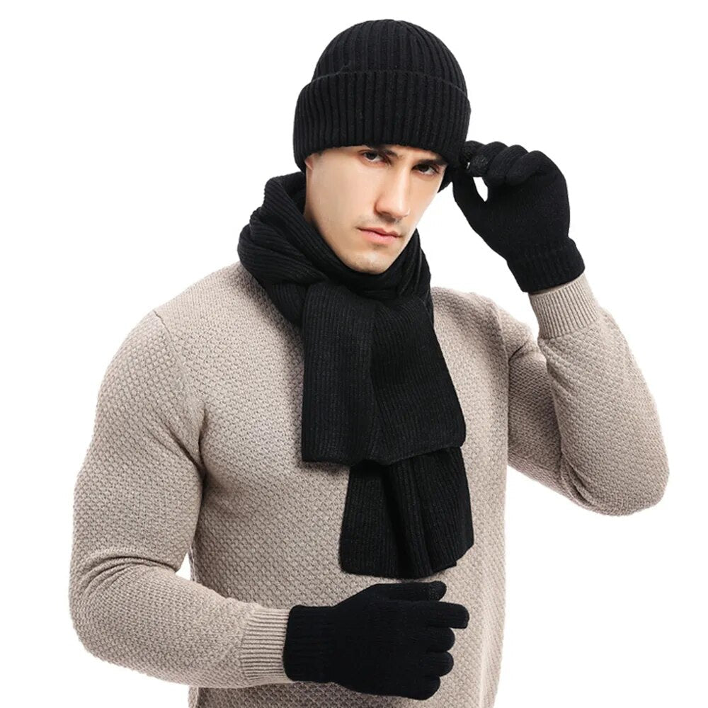 Max - Ensemble Cool Winter avec bonnet, écharpe et gants