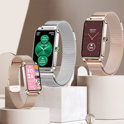 Smartwatch Féminine Ultra Élégante - Santé, Fitness et Style au Quotidien