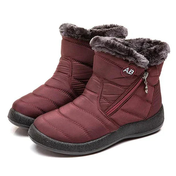 Monawe - Bottes d'hiver imperméables et antidérapantes pour dames