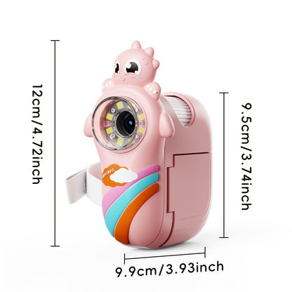 Microscope numérique pour enfants - Grossissement 1000X, caméra 2 MP, écran HD IPS, mémoire intégrée, compatible avec PC, étui en silicone, 8 lumières LED ajustables, portable, pour enfants de 3 à 12 ans, rose