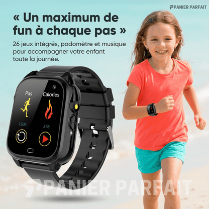 iWatch l Montre intelligente pour enfants l Étanche l Garçons et filles