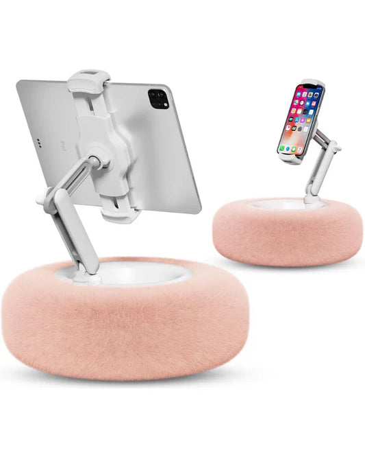 Coussin support de tablette compatible avec les écrans de 4,7 à 13 pouces l pour iPhone, Android et tablettes