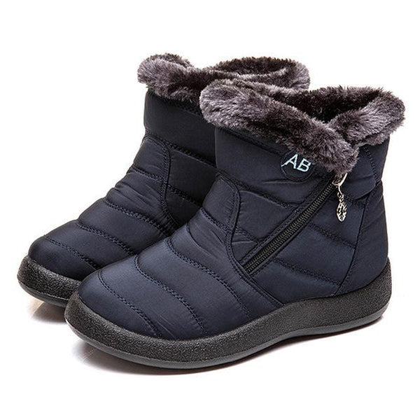 Monawe - Bottes d'hiver imperméables et antidérapantes pour dames