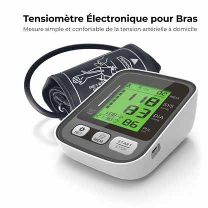 VitalScan Pro – Tensiomètre Bras Électronique