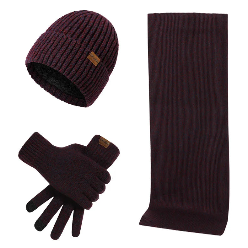 Max - Ensemble Cool Winter avec bonnet, écharpe et gants