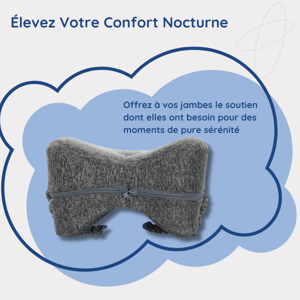 Oreiller de Soutien pour les Jambes | Confort Orthopédique