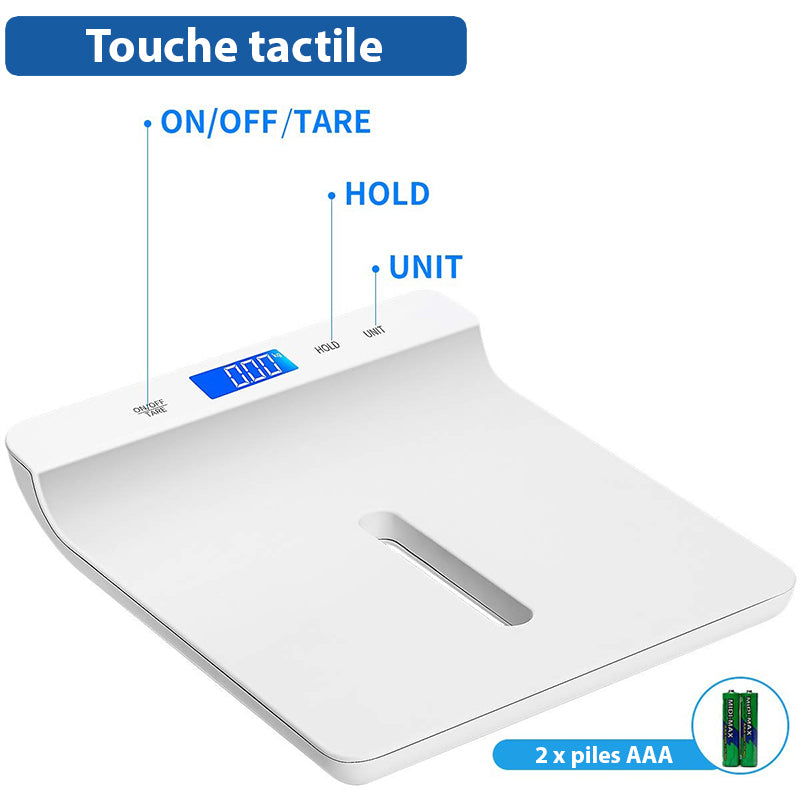 Pèse-Bébé Précis - Balance Multifonctionnelle avec Plateau Amovible - Précision 10g