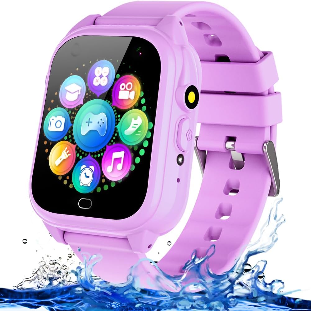 iWatch l Montre intelligente pour enfants l Étanche l Garçons et filles