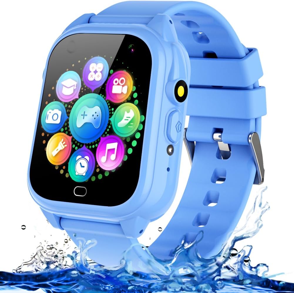 iWatch l Montre intelligente pour enfants l Étanche l Garçons et filles