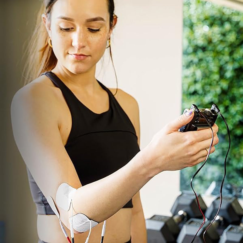 Électrostimulateur Musculaire pour Soulager les Douleurs Dorsales Cervicales Épaules Sciatiques et Nerveuses