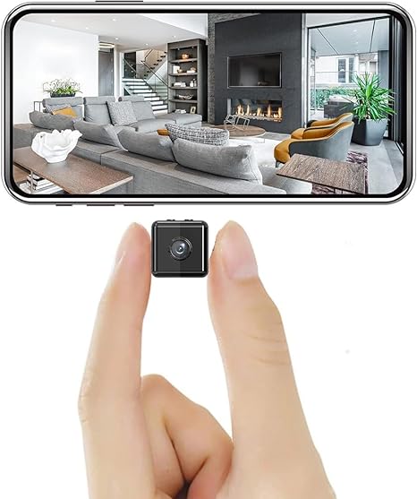 Mini Caméra Espion Sans Fil 1080p – Caméra Surveillance Discrète ...