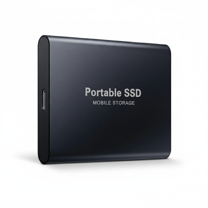 Disque Dur Externe SSD Ultra-Rapide - Stockage Compact et Haute Capacité