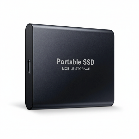Disque Dur Externe SSD Ultra-Rapide - Stockage Compact et Haute Capacité