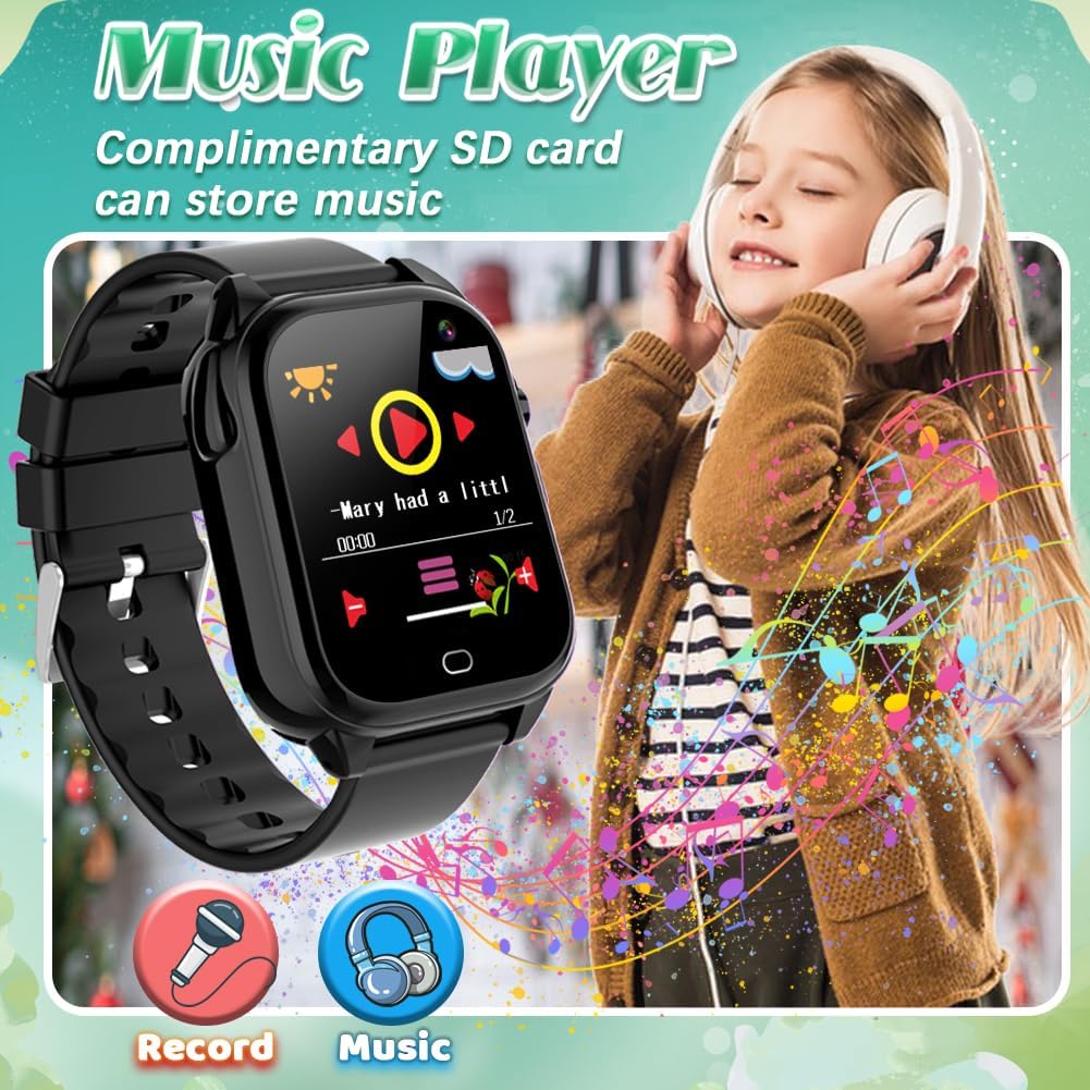 iWatch l Montre intelligente pour enfants l Étanche l Garçons et filles