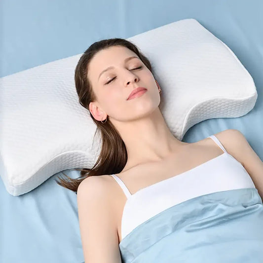L'Oreiller Ergonomique à Mémoire de Forme | Réveillez-Vous Revigoré