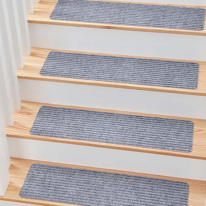 Tapis d'Escalier Antidérapants avec Adhésif - Lot de 15 pièces