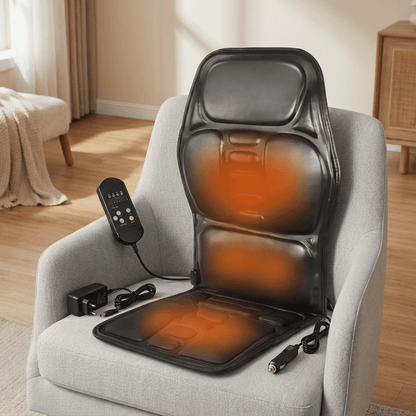 Coussin Massage Shiatsu Chauffant Pour Maison, Bureau et Voiture