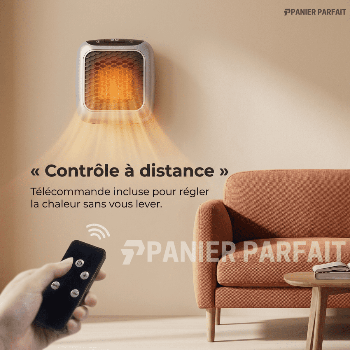 Radiateur électrique mobile - Chauffage d'appoint sur prise murale